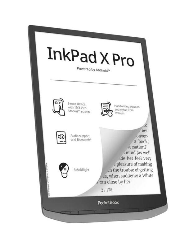 E-Reader|POCKETBOOK|InkPad X Pro|10.3 |1872x1404|1xUSB-C|Wireless LAN|Bluetooth|Grey|PB1040D-M-WW