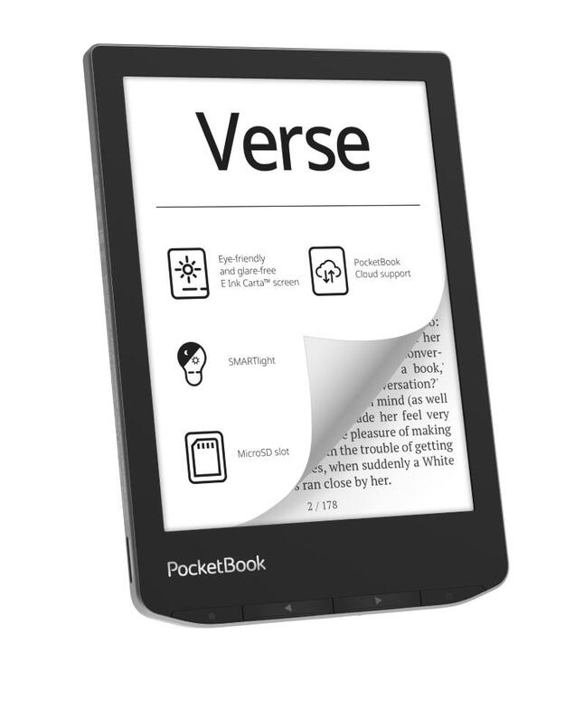 E-Reader|POCKETBOOK|Verse|6 |1024x758|1xUSB-C|Micro SD|Wireless LAN|Grey|PB629-M-WW