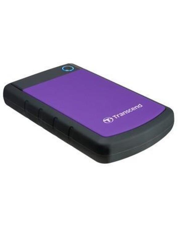 External HDD|TRANSCEND|StoreJet|4TB|USB 3.0|Colour Purple|TS4TSJ25H3P