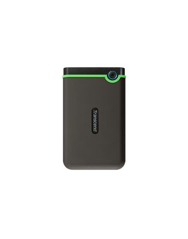 External HDD|TRANSCEND|StoreJet|TS2TSJ25M3C|2TB|USB 3.1|Colour Green|TS2TSJ25M3C