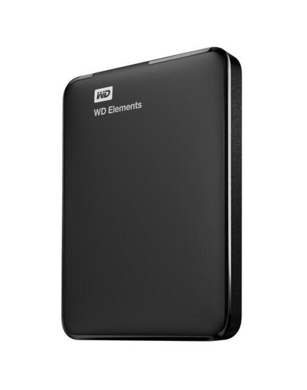 External HDD|WESTERN DIGITAL|Elements Portable|2TB|USB 3.0|Colour Black|WDBU6Y0020BBK-WESN