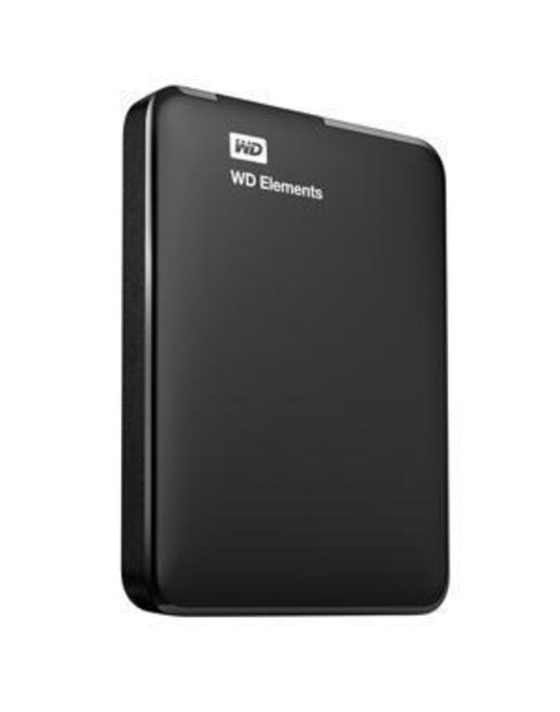 External HDD|WESTERN DIGITAL|Elements Portable|4TB|USB 3.0|Colour Black|WDBU6Y0040BBK-WESN