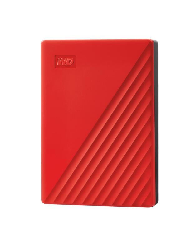 External HDD|WESTERN DIGITAL|My Passport|4TB|USB 2.0|USB 3.0|USB 3.2|Colour Red|WDBPKJ0040BRD-WESN