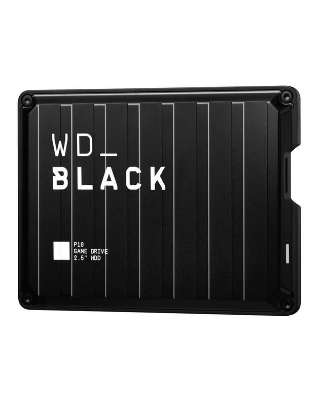 External HDD|WESTERN DIGITAL|P10 Game Drive|4TB|USB 3.2|Colour Black|WDBA3A0040BBK-WESN