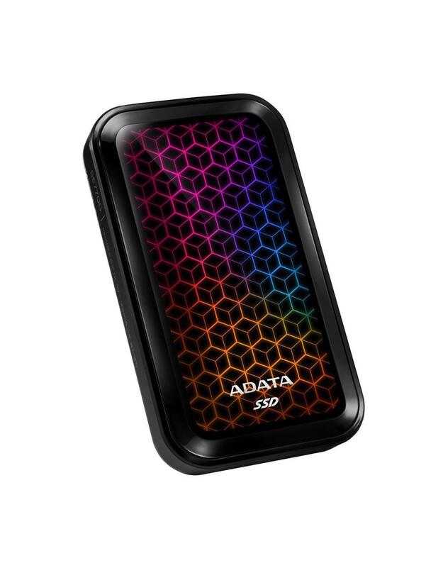 External SSD|ADATA|SE770G|2TB|USB-C|USB 3.2|Write speed 800 MBytes/sec|Read speed 1000 MBytes/sec|ASE770G-2TU32G2-CBK