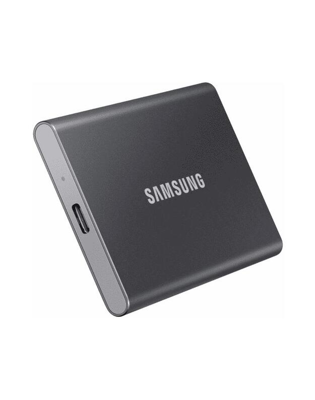 External SSD|SAMSUNG|T7|500GB|USB 3.2|Write speed 1000 MBytes/sec|Read speed 1050 MBytes/sec|MU-PC500T/WW