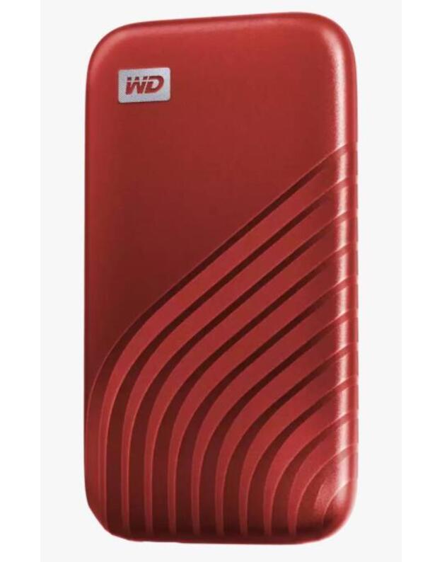 External SSD|WESTERN DIGITAL|My Passport|500GB|USB-C|Write speed 1000 MBytes/sec|Read speed 1050 MBytes/sec|Proprietary|WDBAGF5000ARD-WESN