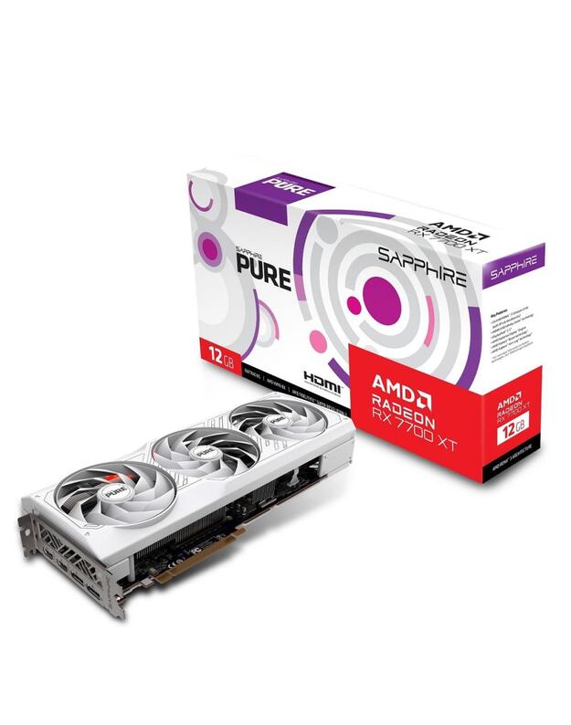 Graphics Card|SAPPHIRE|AMD Radeon RX 7700 XT|12 GB|GDDR6|192 bit|PCIE 4.0 16x|2xHDMI|2xDisplayPort|11335-03-20G