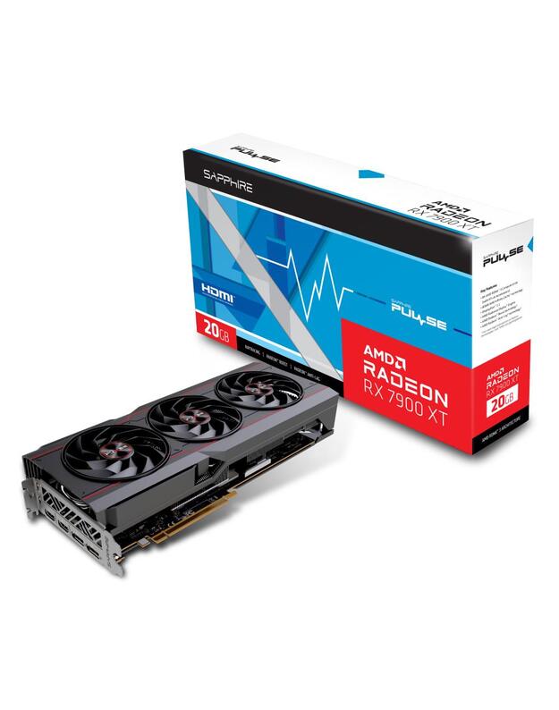 Graphics Card|SAPPHIRE|AMD Radeon RX 7900 XT|20 GB|GDDR6|384 bit|PCIE 4.0 16x|Active|2xHDMI|2xDisplayPort|11323-02-20G