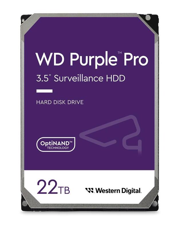 HDD SATA 22TB 6GB/S 512MB/PURPLE WD221PURP WDC