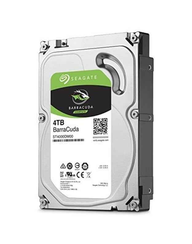 HDD|SEAGATE|Barracuda|4TB|SATA 3.0|256 MB|5400 rpm|Discs/Heads 2/4|3,5