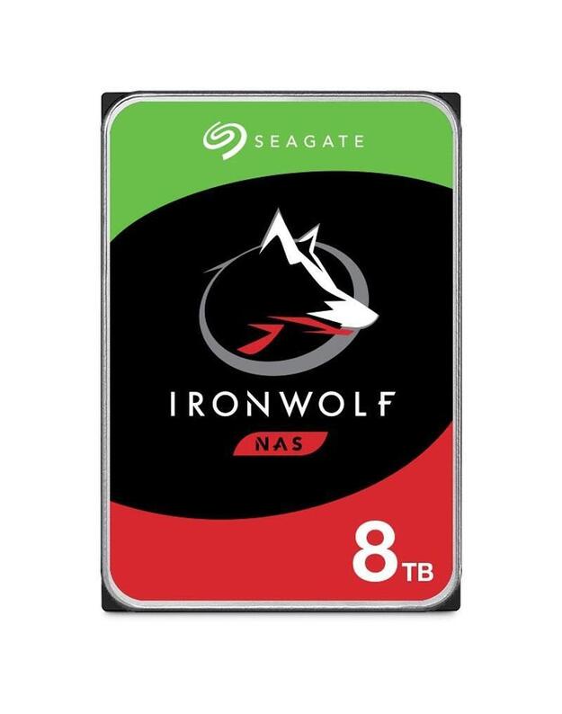 HDD|SEAGATE|IronWolf|8TB|SATA 3.0|256 MB|7200 rpm|Discs/Heads 5/10|3,5