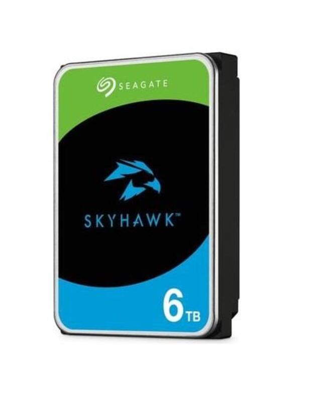 HDD|SEAGATE|SkyHawk|6TB|SATA|256 MB|5400 rpm|Discs/Heads 4/8|3,5 |ST6000VX009