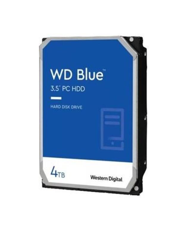 HDD|WESTERN DIGITAL|Blue|4TB|SATA|256 MB|5400 rpm|3,5 |WD40EZAX