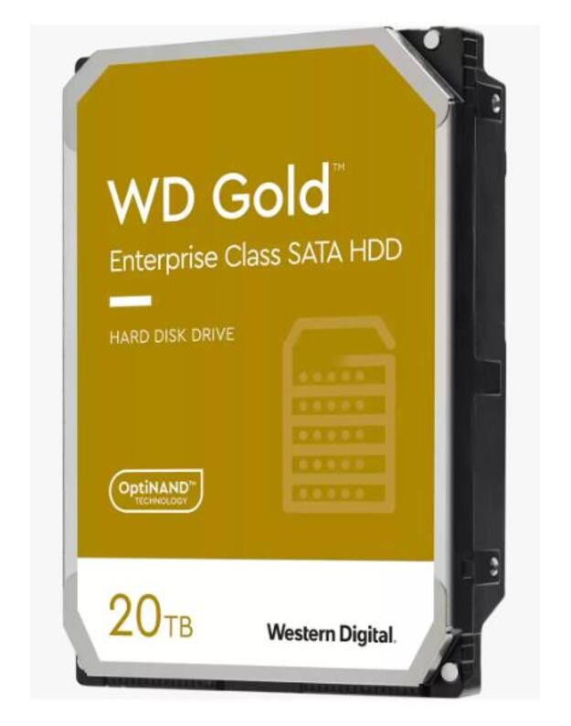 HDD|WESTERN DIGITAL|Gold|WD202KRYZ|20TB|SATA|512 MB|7200 rpm|3,5 |WD202KRYZ