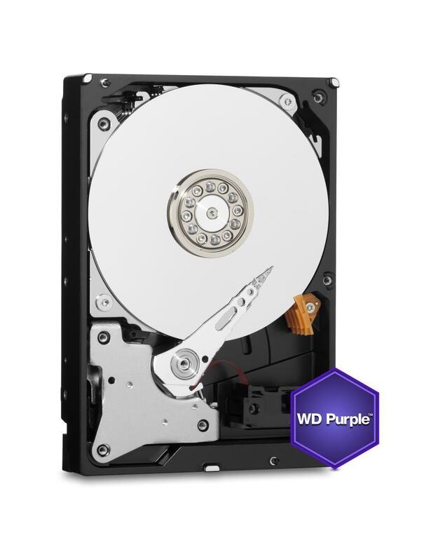 HDD|WESTERN DIGITAL|Purple|1TB|SATA 3.0|64 MB|5400 rpm|3,5 |WD11PURZ