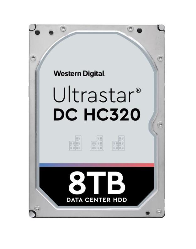 HDD|WESTERN DIGITAL ULTRASTAR|Ultrastar DC HC320|HUS728T8TALE6L4|8TB|SATA 3.0|256 MB|7200 rpm|3,5