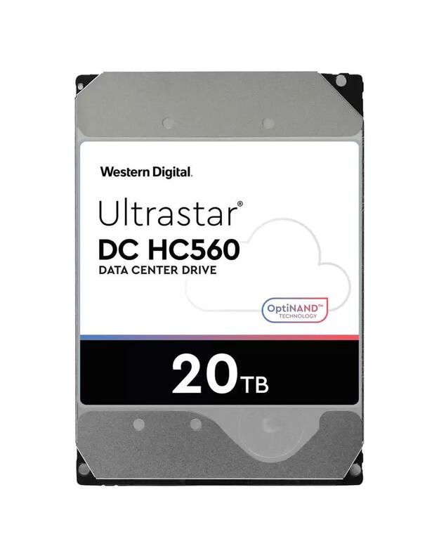 HDD|WESTERN DIGITAL ULTRASTAR|Ultrastar DC HC560|WUH722020BLE6L4|20TB|SATA|512 MB|7200 rpm|3,5 |0F38785