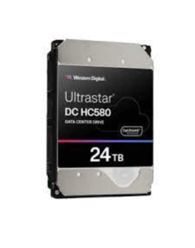 HDD|WESTERN DIGITAL ULTRASTAR|Ultrastar DC HC580|24TB|SATA|512 MB|7200 rpm|3,5 |0F62796