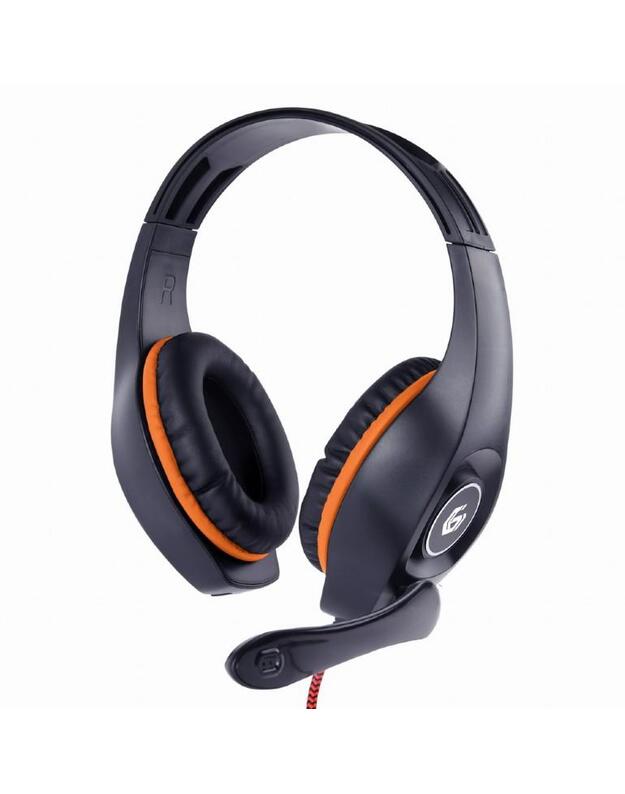 HEADSET GAMING/ORANGE GHS-05-O GEMBIRD