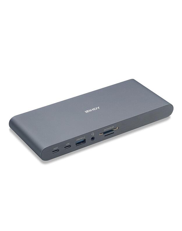 I/O DOCKING STATION USB3.2/HDMI//RJ45/DP/PD 43349 LINDY