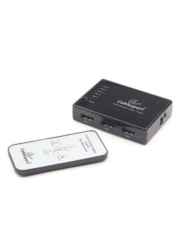 I/O SWITCH HDMI 5P/DSW-HDMI-53 GEMBIRD