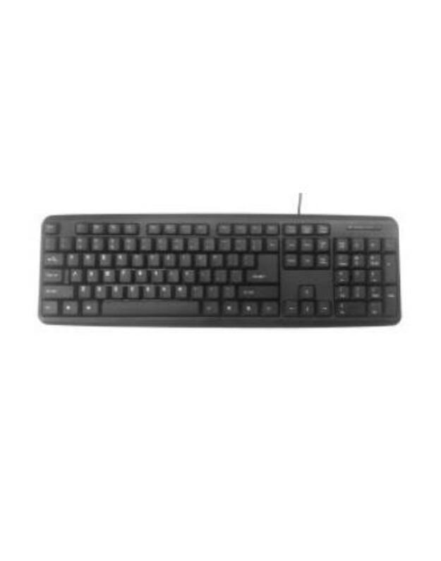 KEYBOARD STANDART USB RUS/BLACK KB-U-103-RU GEMBIRD