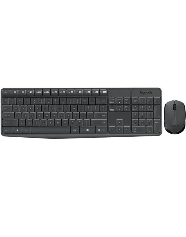 KLAVIATŪRA WRL COMBO MK235 ENG/DESKTOP 920-007931 LOGITECH