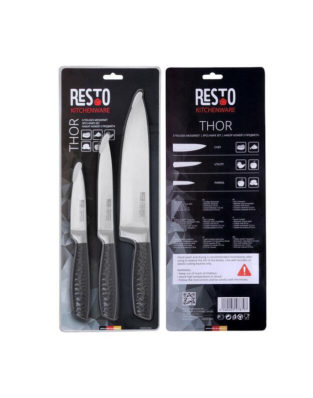 KNIFE SET 3PCS/95502 RESTO