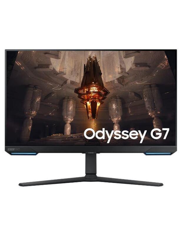 LCD Monitor|SAMSUNG|S32BG700EU|32 |Gaming/Smart/4K|Panel IPS|3840x2160|16:9|144Hz|1 ms|Speakers|Swivel|Pivot|Height adjustable|Tilt|Colour Black|LS32BG700EUXEN