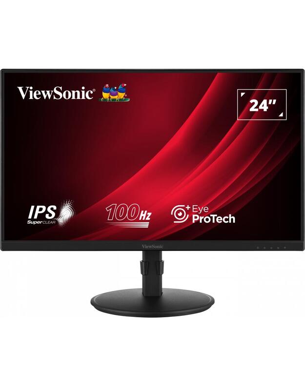 LCD Monitor|VIEWSONIC|VG2408A-MHD|23.8 |Business|Panel IPS|1920x1080|16:9|100Hz|Matte|5 ms|Speakers|Swivel|Pivot|Height adjustable|Tilt|Colour Black|VG2408A-MHD