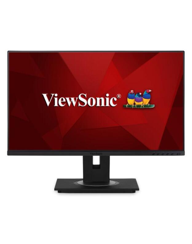 LCD Monitor|VIEWSONIC|VG2456|24 |Panel IPS|1920x1080|16:9|Matte|15 ms|Speakers|Swivel|Pivot|Height adjustable|Tilt|Colour Black|VG2456