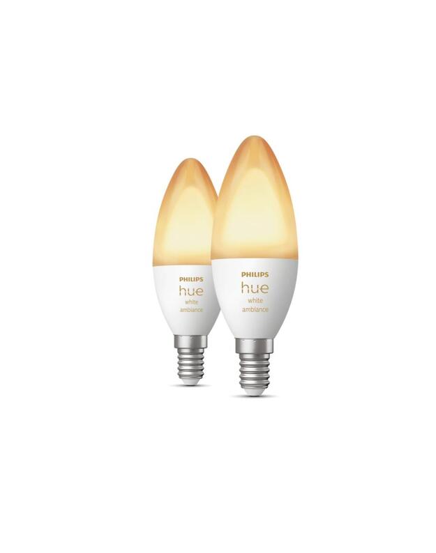 LIGHT BULB E14 5.2W HUE/2PACK 929002294404 PHILIPS