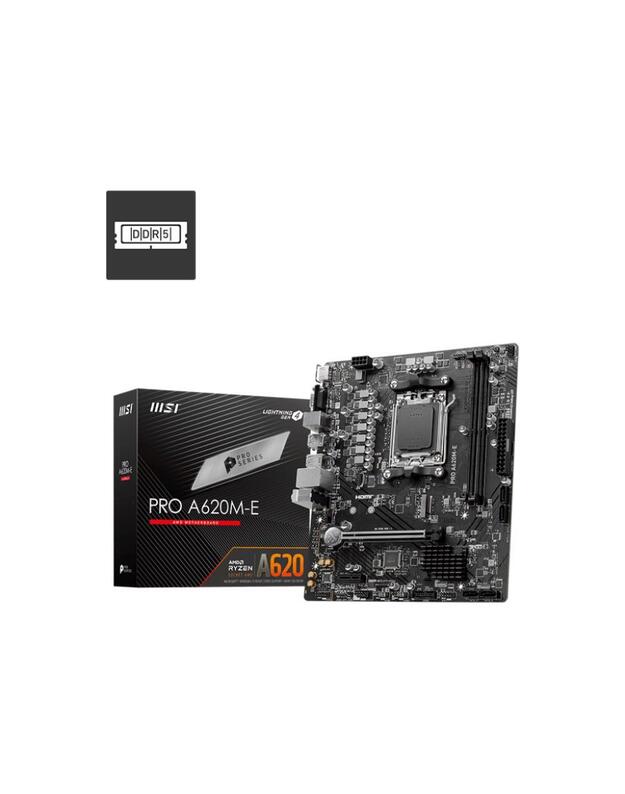 MB AMD A620 SAM5 MATX/PRO A620M-E MSI