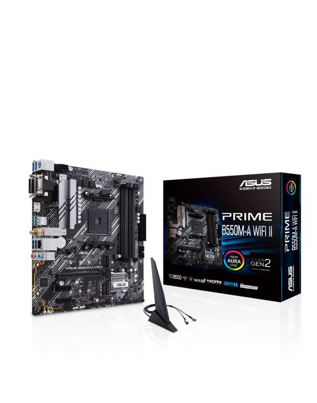 MB AMD B550 SAM4 MATX/PRIME B550M-A WIFI II ASUS