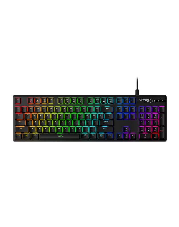 MECHANINĖ ŽAIDIMŲ KLAVIATŪRA / HX-KB6AQX-US HYPERX