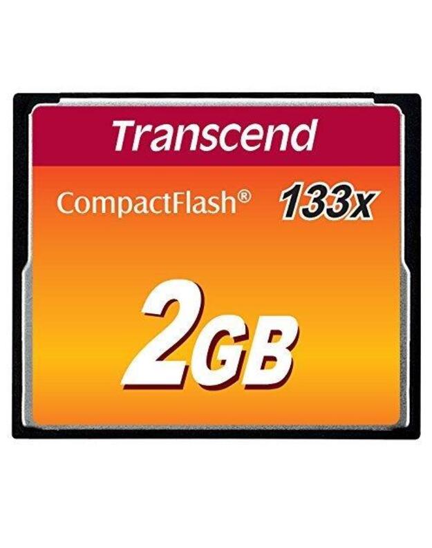 MEMORY COMPACT FLASH 2GB/MLC TS2GCF133 TRANSCEND