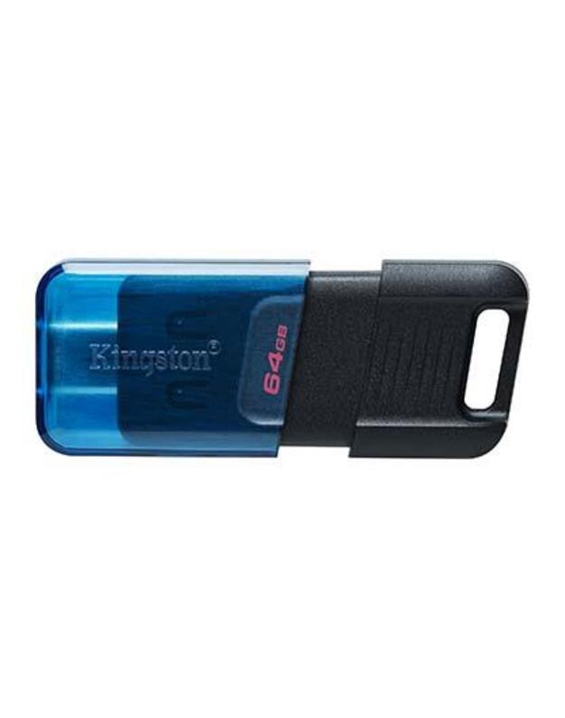 MEMORY DRIVE FLASH USB-C/64GB DT80M/64GB KINGSTON