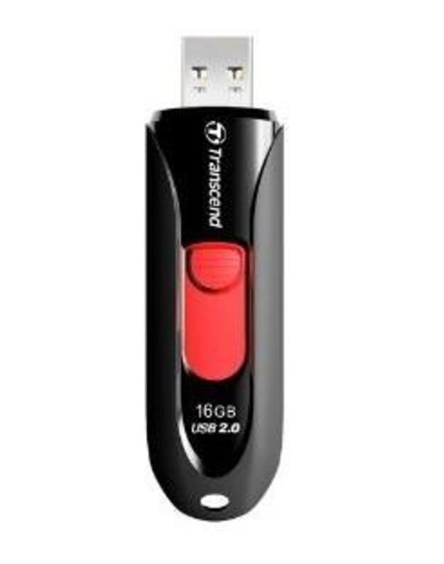 MEMORY DRIVE FLASH USB2 16GB/590 TS16GJF590K TRANSCEND