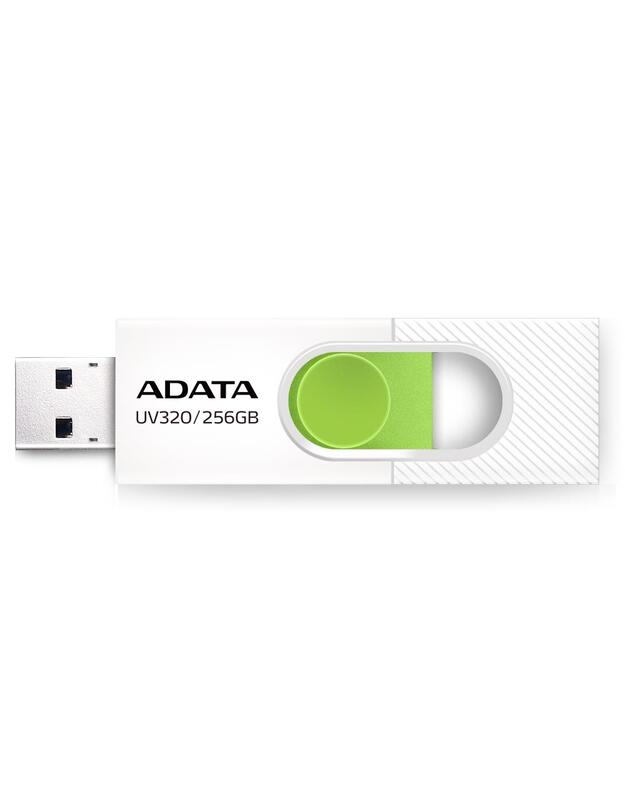 MEMORY DRIVE FLASH USB3 256GB/WHITE AUV320-256G-RWHGN ADATA