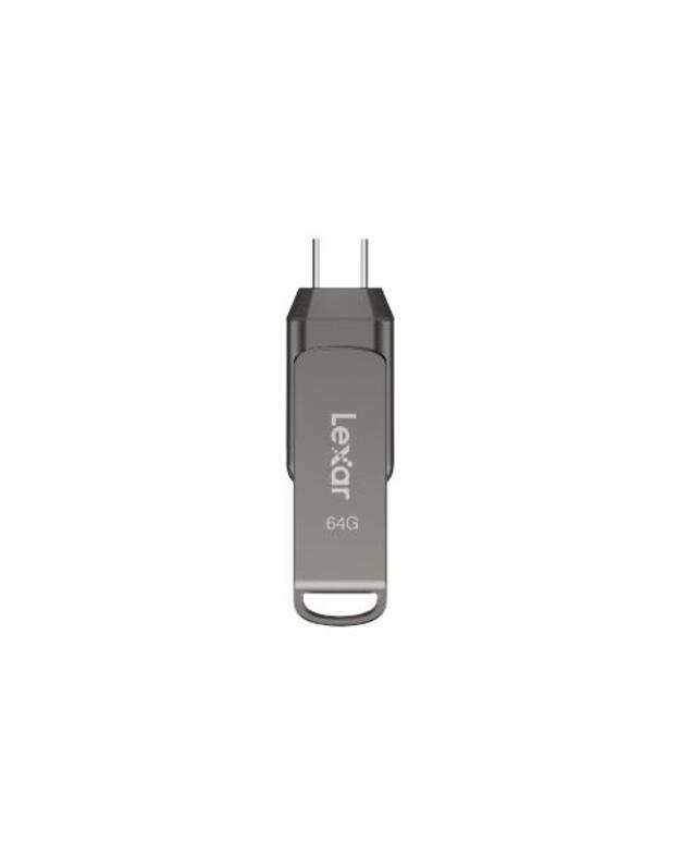 MEMORY DRIVE FLASH USB3.1 64GB/D400 LJDD400064G-BNQNG LEXAR