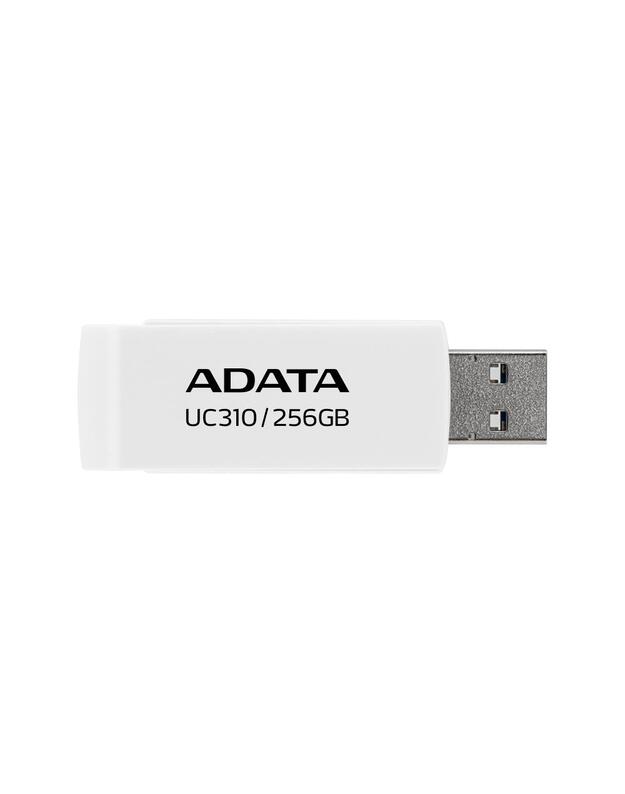 MEMORY DRIVE FLASH USB3.2 256G/WHITE UC310-256G-RWH ADATA