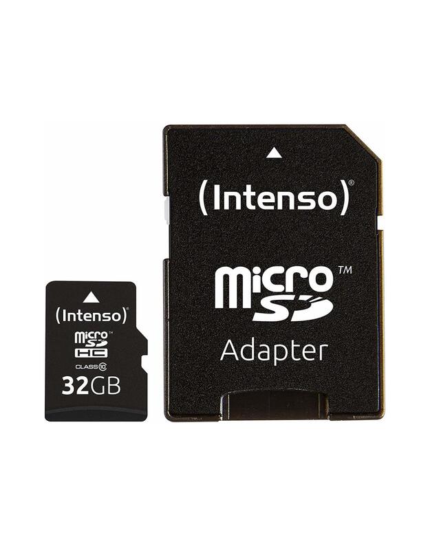 MEMORY MICRO SDHC 32GB C10/W/ADAPTER 3413480 INTENSO