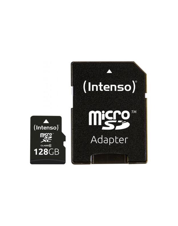 MEMORY MICRO SDXC 128GB C10/W/ADAPTER 3413491 INTENSO