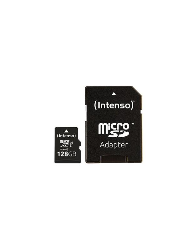 MEMORY MICRO SDXC 128GB UHS-I/W/ADAPTER 3423491 INTENSO