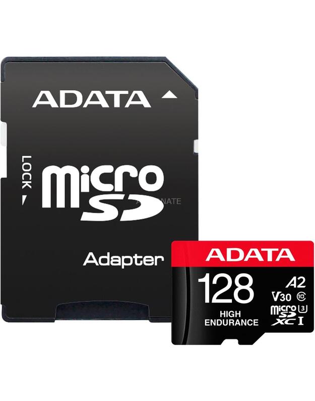 MEMORY MICRO SDXC 128GB W/AD./AUSDX128GUI3V30SHA2-RA1 ADATA