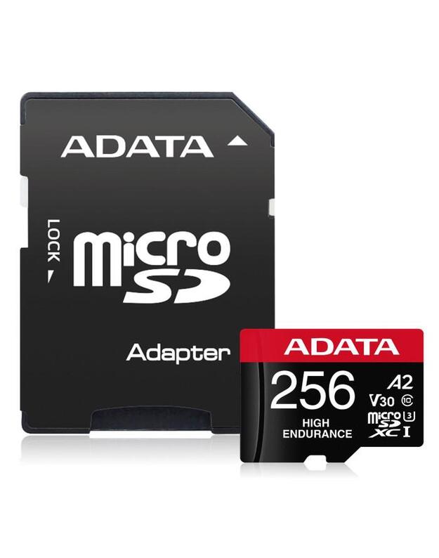 MEMORY MICRO SDXC 256GB W/AD./AUSDX256GUI3V30SHA2-RA1 ADATA