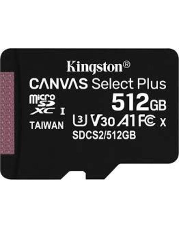 MEMORY MICRO SDXC 512GB UHS-I/W/ADAPTER SDCS2/512GB KINGSTON