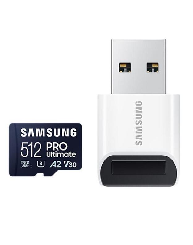 MEMORY MICRO SDXC 512GB/W/READER MB-MY512SB/WW SAMSUNG