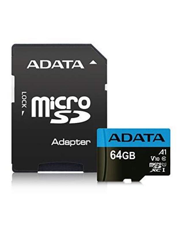 MEMORY MICRO SDXC 64GB CLASS10/W/A AUSDX64GUICL10A1-RA1 ADATA